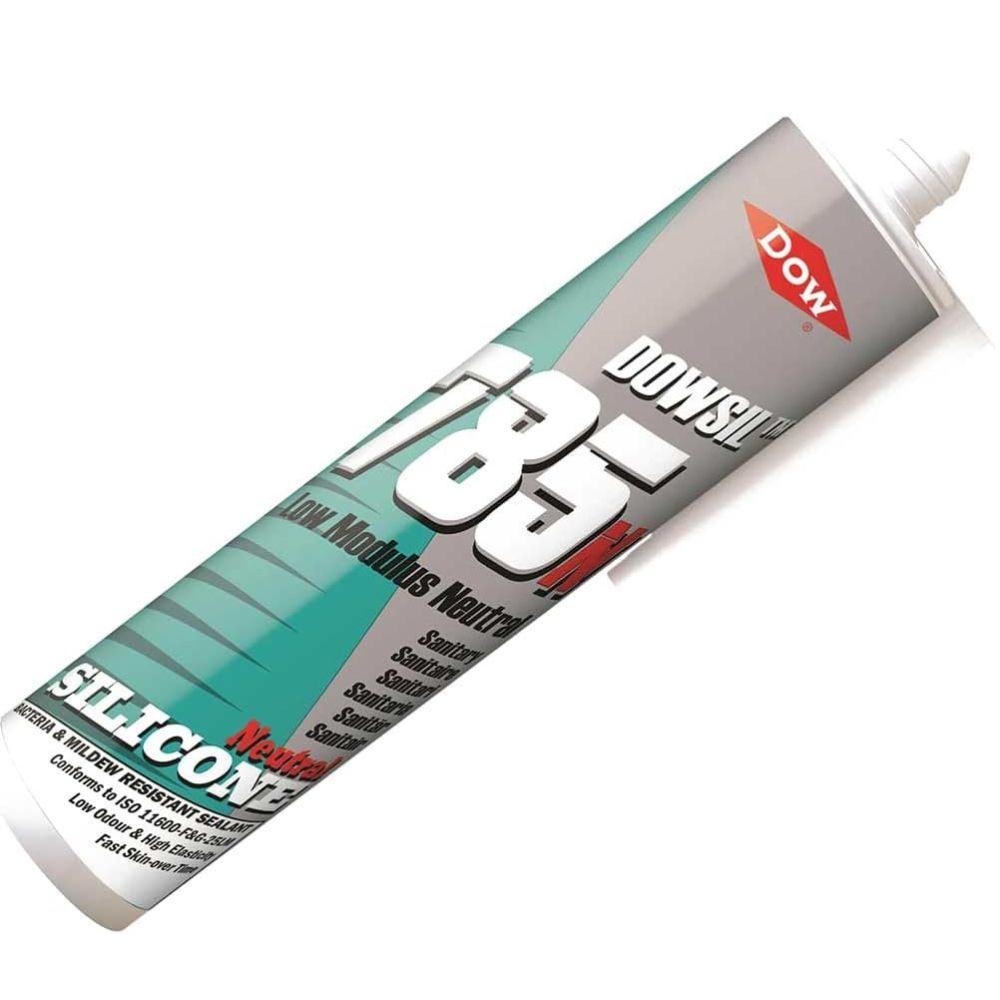 Dowsil 785N Silicone Sealant small product cut out on white background