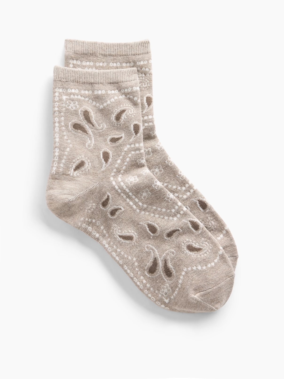 Gap, Paisley Half Crew Socks
