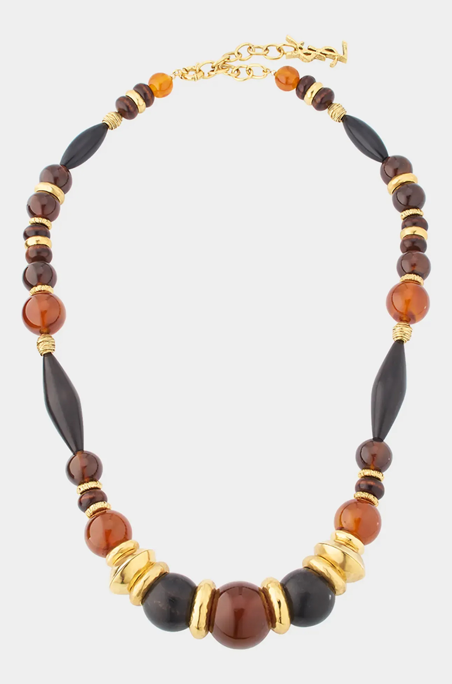 Saint Laurent, Mixed Bead Necklace