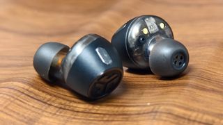 The JLab Epic Lab Edition earbuds.