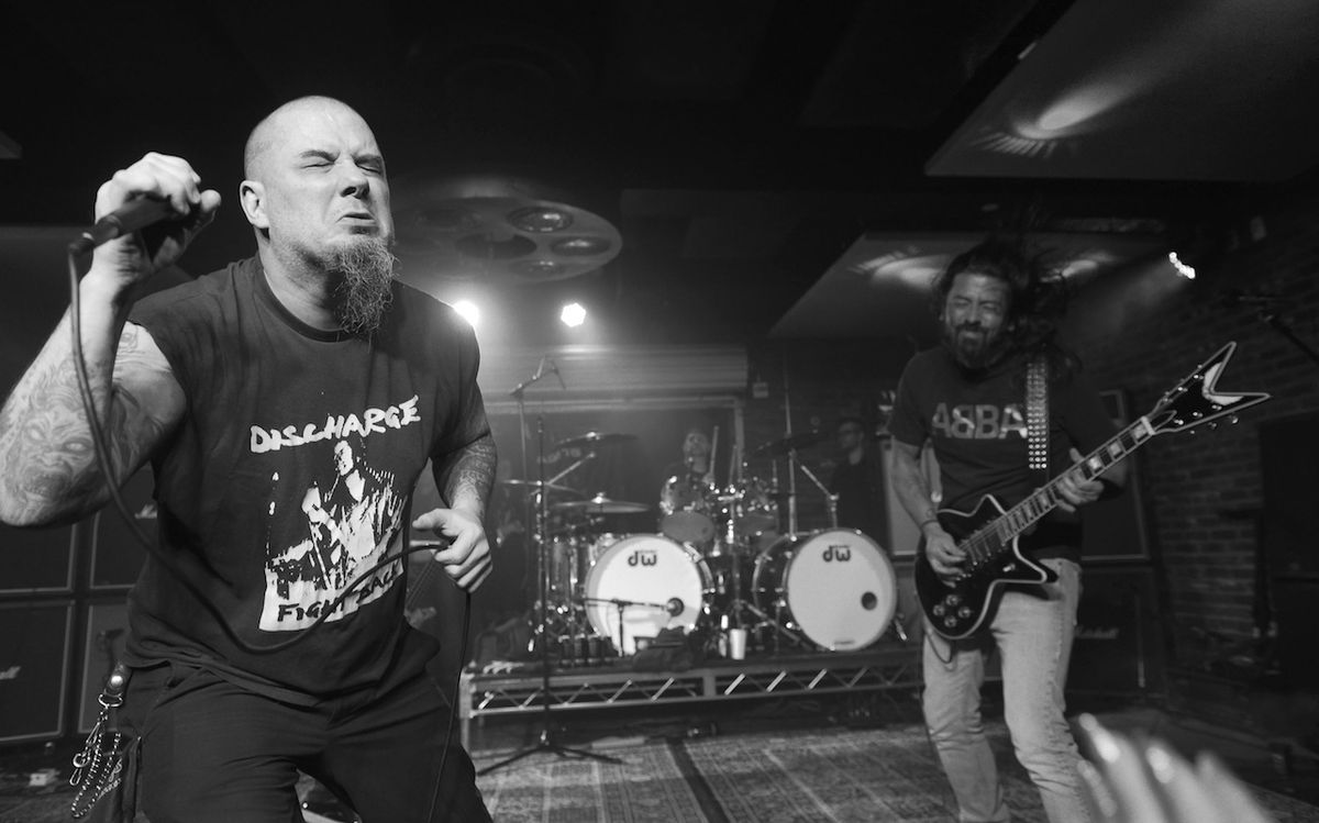 Philip Anselmo, Dave Lombardo and Dave Grohl