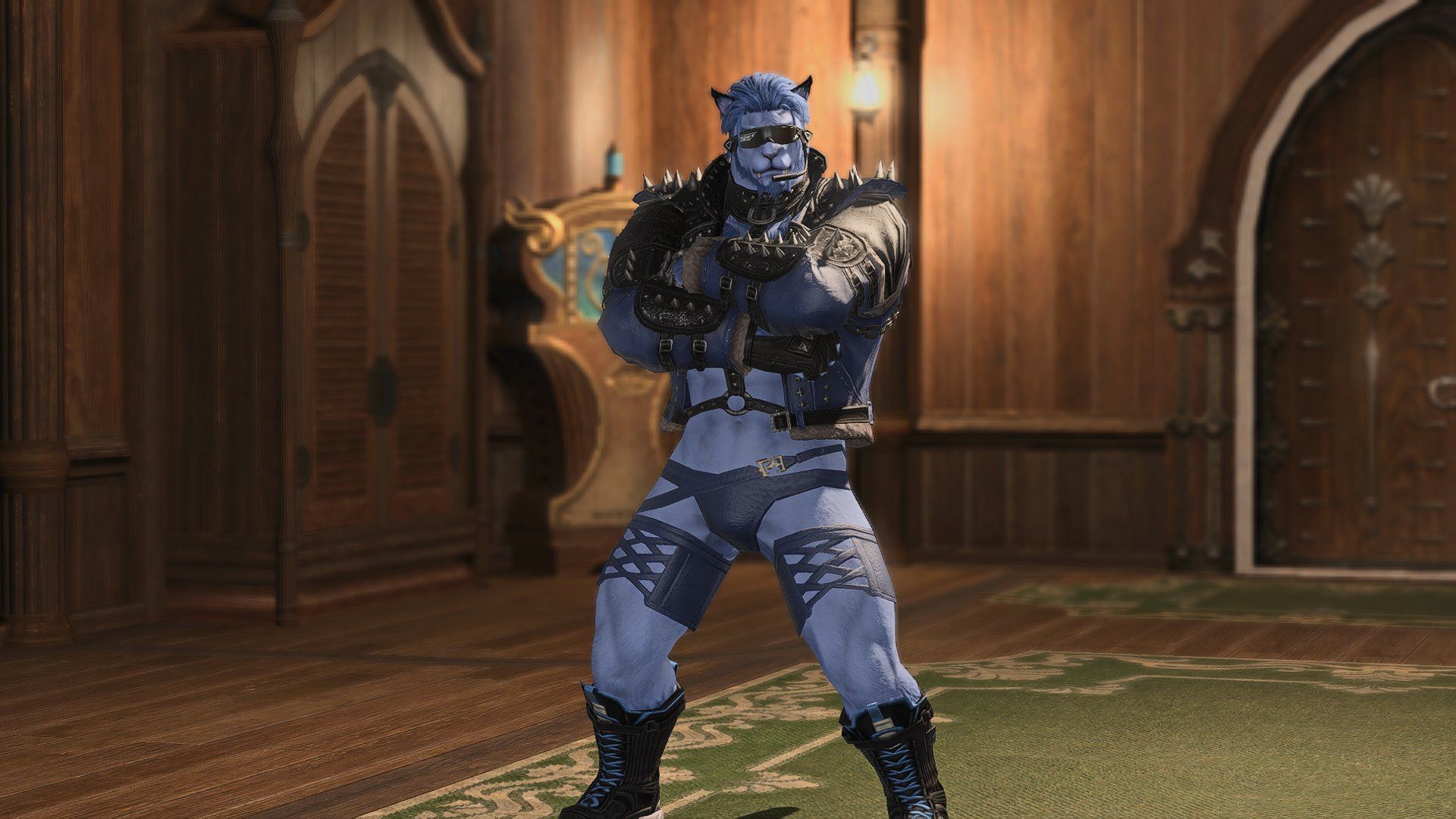 Final Fantasy 14's new raid armor makes some of the MMO's lewdest pants even lewder, and the community's treating this bug as a feature