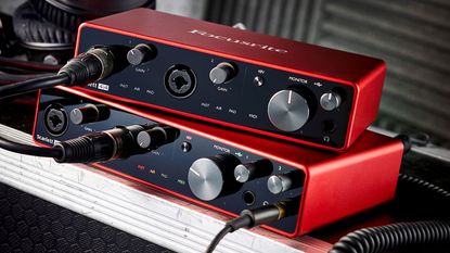 Focusrite audio equipment