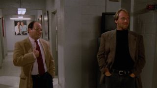 George With Corbin Bernsen in Seinfeld