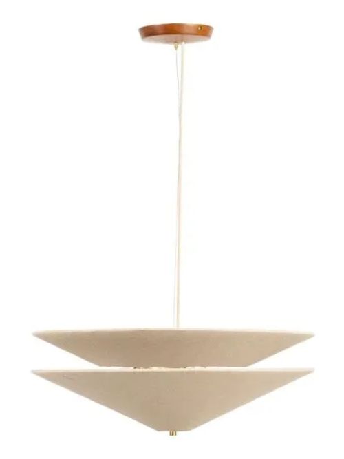 Osaka 2 Tiered Pendant Light Natural