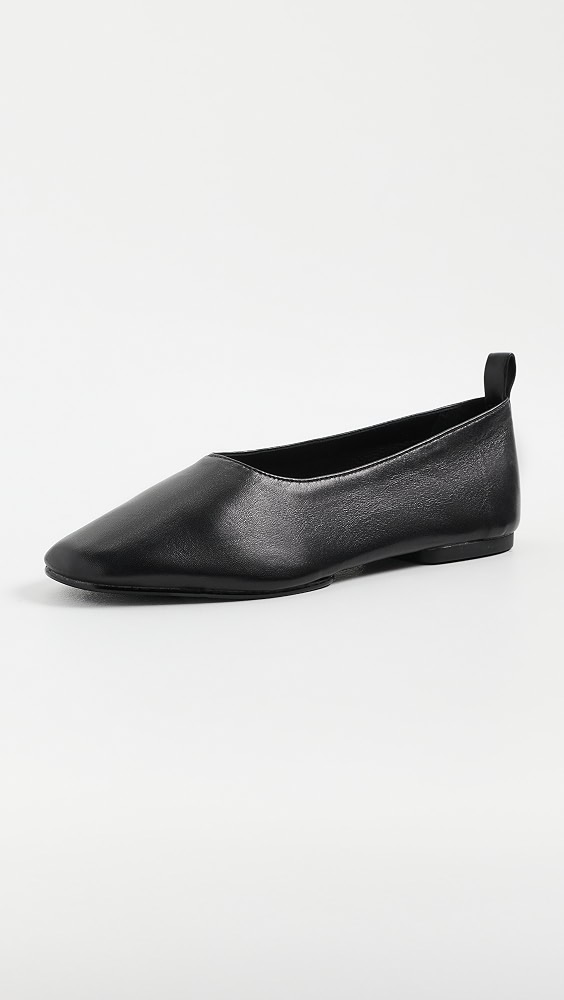 Freja Glove Ballet Flats - True Black