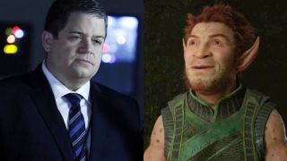 Patton Oswalt as one of the Koenig Brothers and Pip the Troll