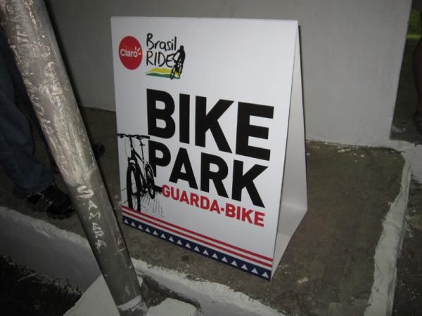 Bike parking here