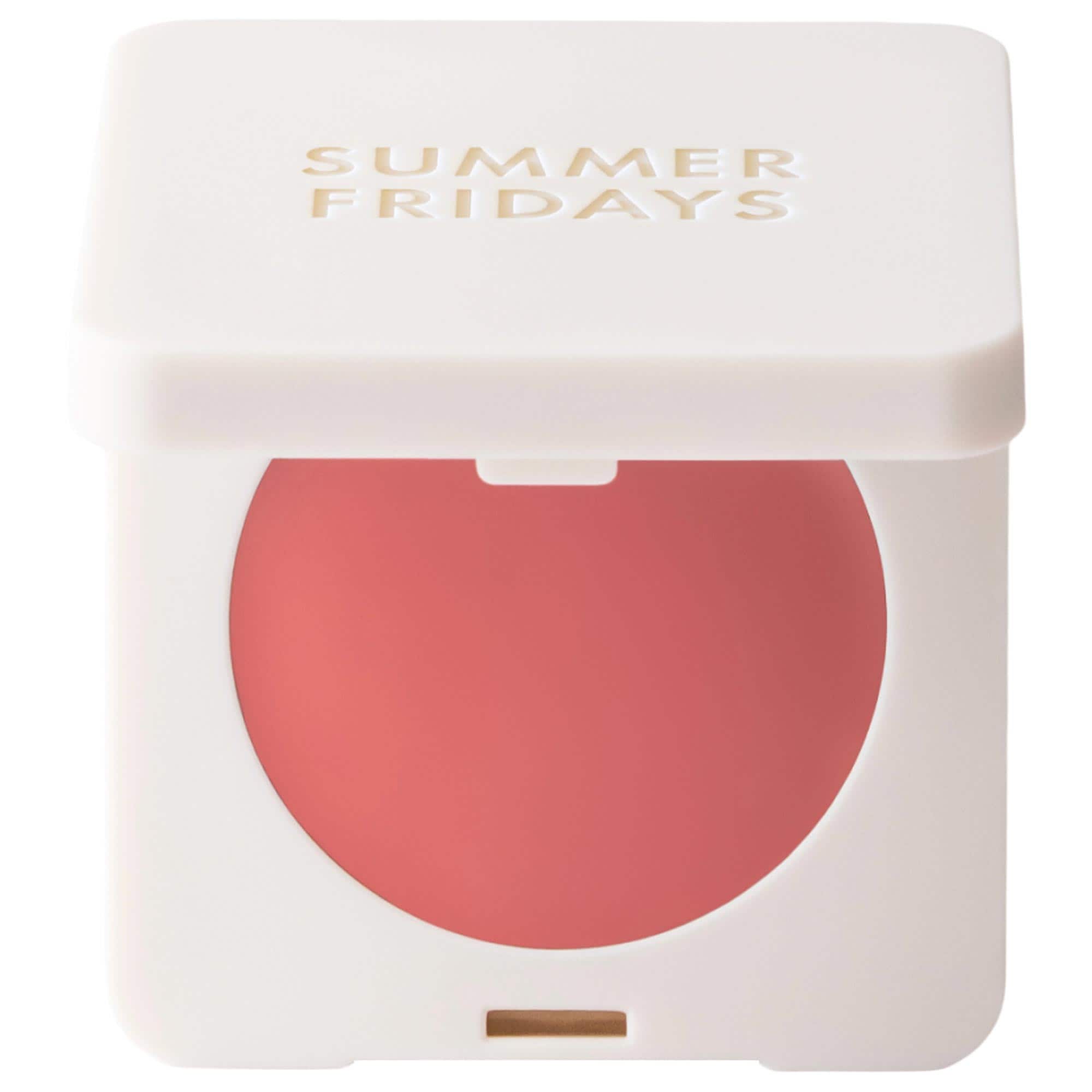 Blush Butter Balm Hydrating Cream Blush With Peptides - Soft Strawberry - Neutral Pink