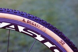 Powers requested that the team ride Dugast tires as part of his contract