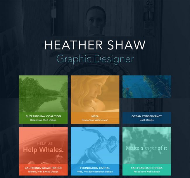 elegant graphic design portfolio print