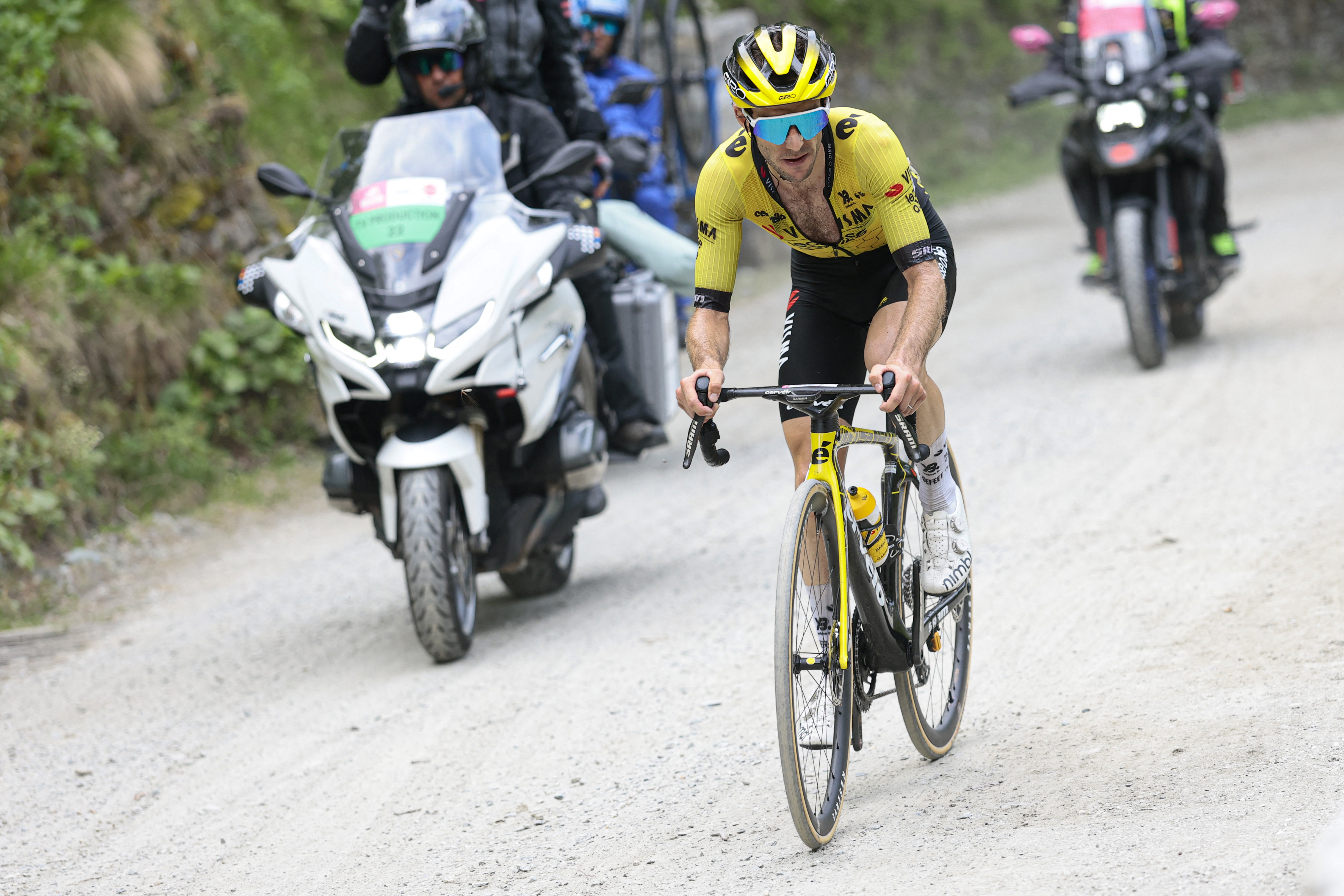 Simon Yates at the Giro d'Italia 2025