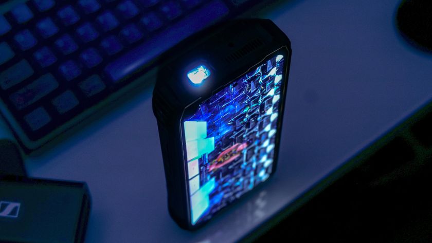 Blackview Xplore 2 held in the hand.