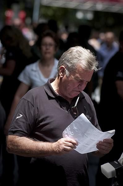 Gerry Ryan could be excused for studying the horse-racing form guide on a sunny Saturday in Melbourne but instead was with his passion of GreenEdge at the Town Hall.