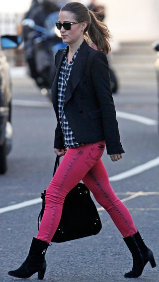 Pippa Middleton seen arriving at her office