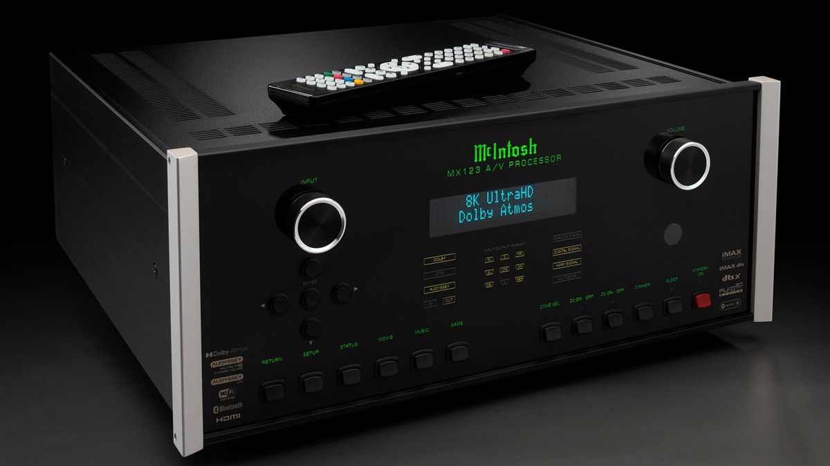 McIntosh MX123 A/V Processor with 8K upgrade