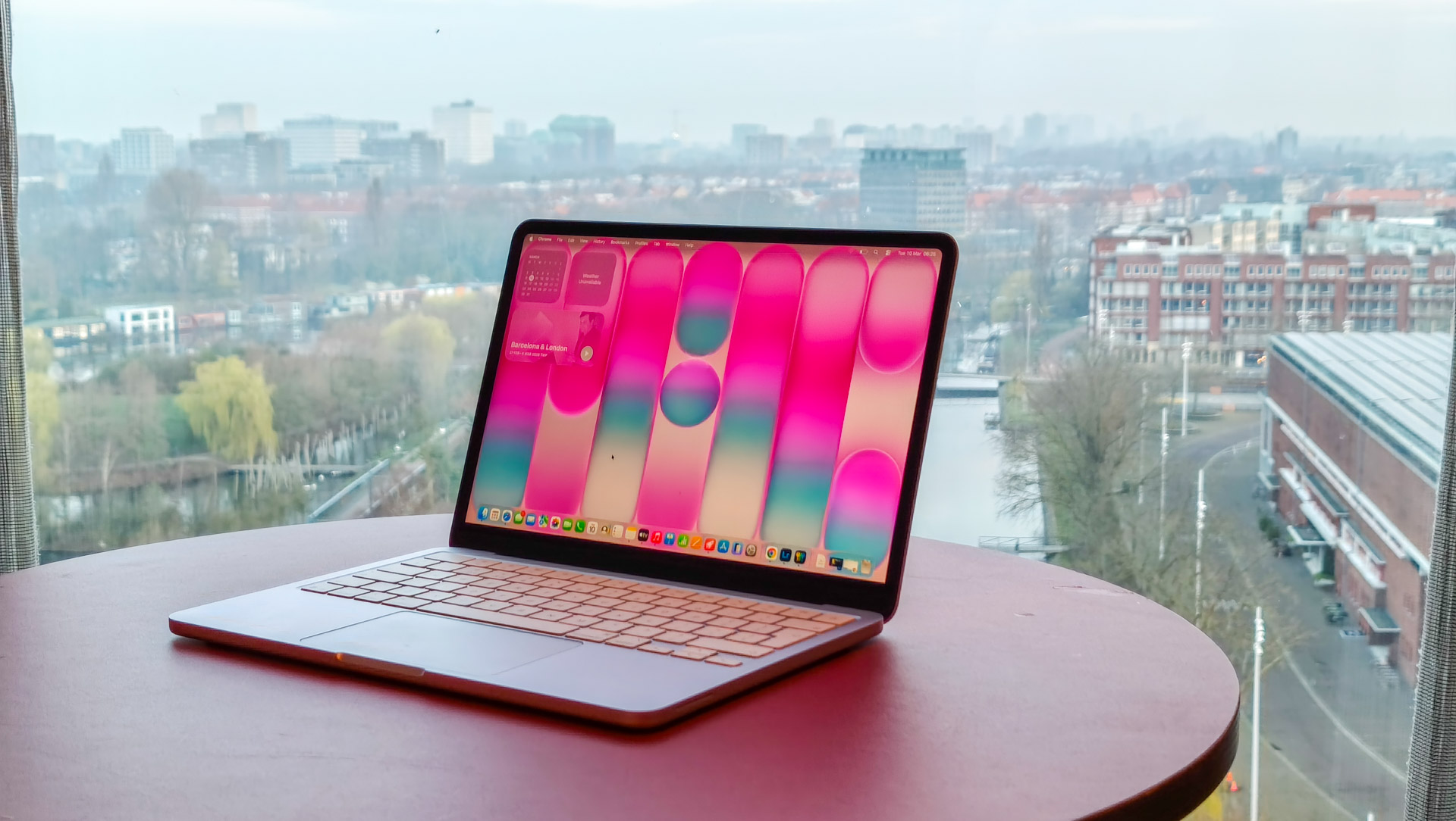 Apple MacBook Neo in blush