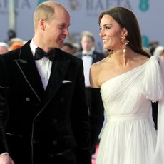 Kate and William attend the EE BAFTA Film Awards 2023 at The Royal Festival Hall on February 19, 2023