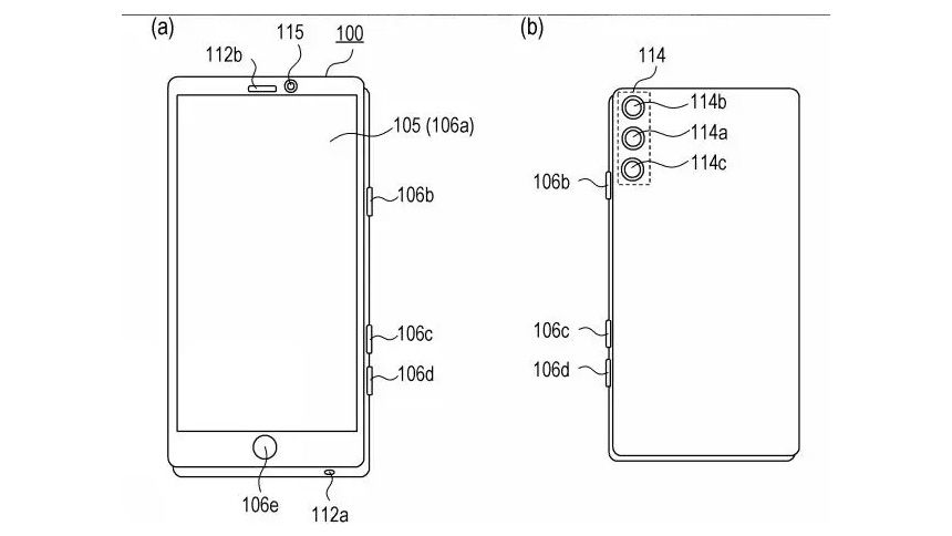 Canon Patent illustration for new phone camera system