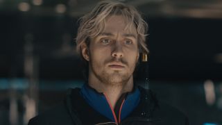 Aaron Taylor-Johnson as Quicksilver in Avengers: Age of Ultron