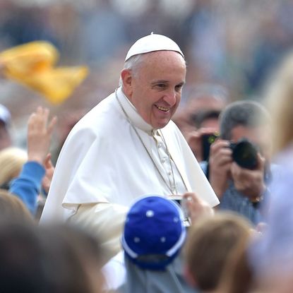 Pope Francis at the Vatican