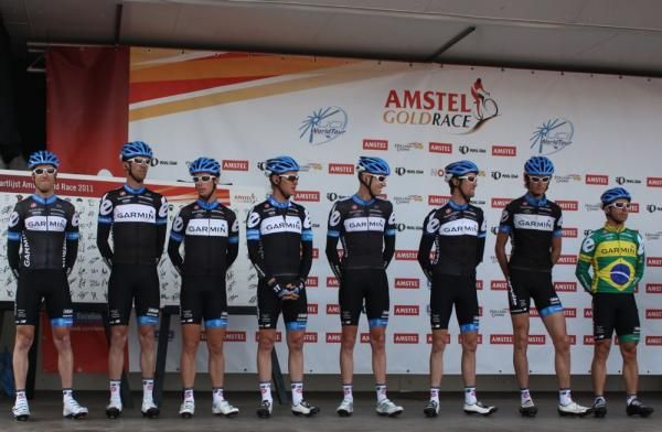 Garmin-Cervelo on stage