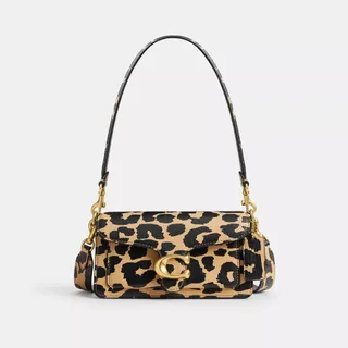 Tabby Shoulder Bag 20 With Leopard Print