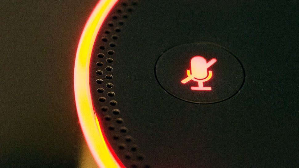 Alexa button on the Amazon Echo