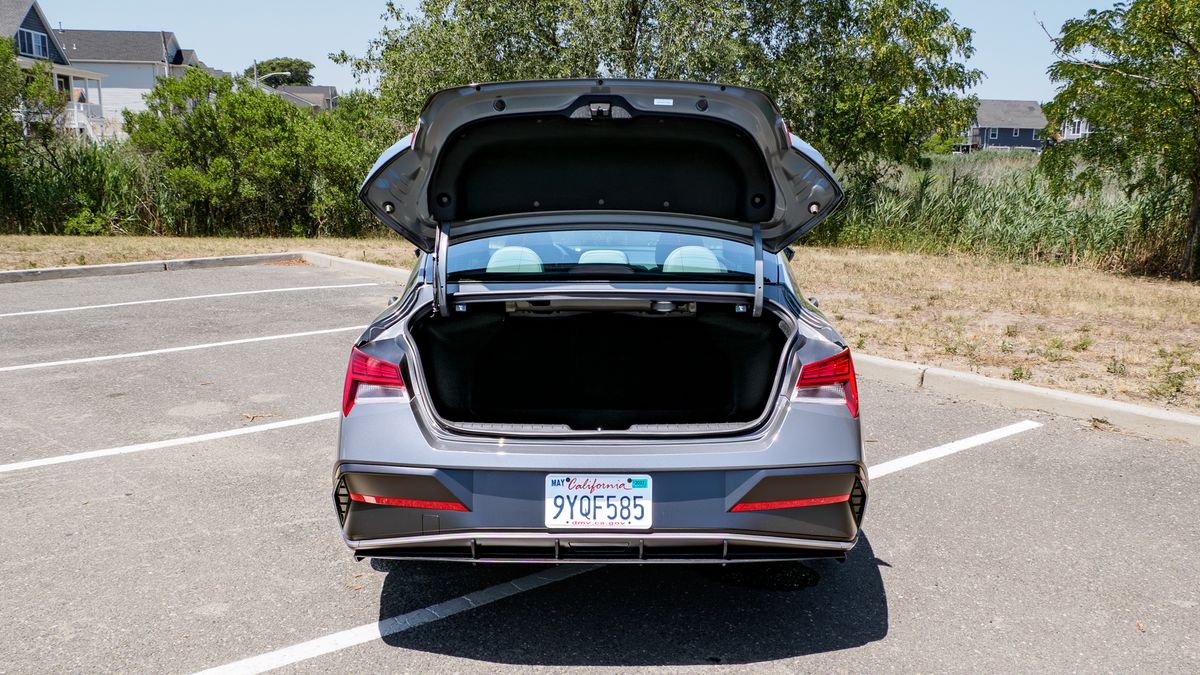 2026 Hyundai Elantra Hybrid review.