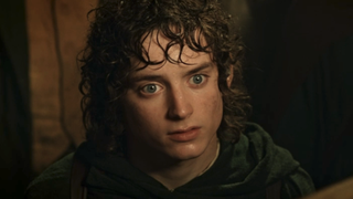 Elijah Wood as Frodo in Fellowship of the Ring