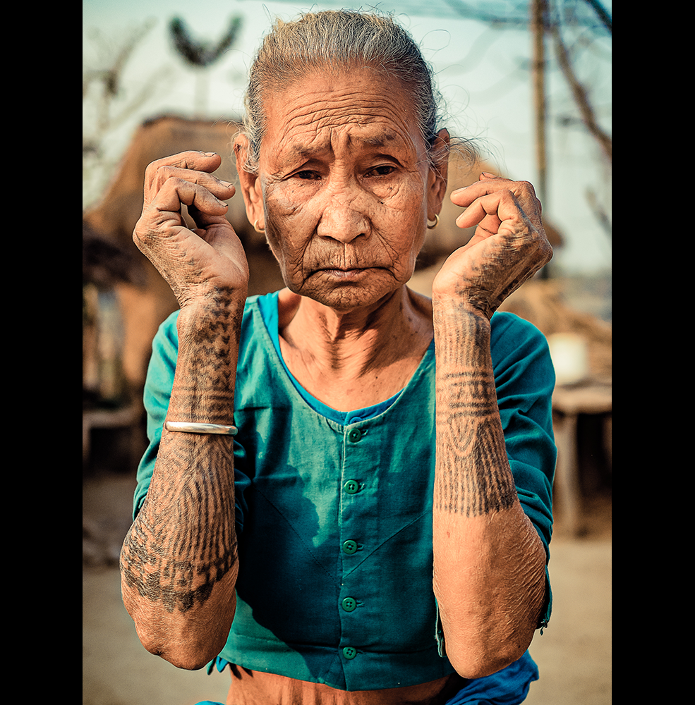 Tattoo nepal pokhara Xhead tattoo inn geometric original design