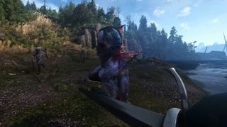 first person view of drowners