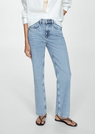 Matilda Medium-Rise Straight-Fit Jeans