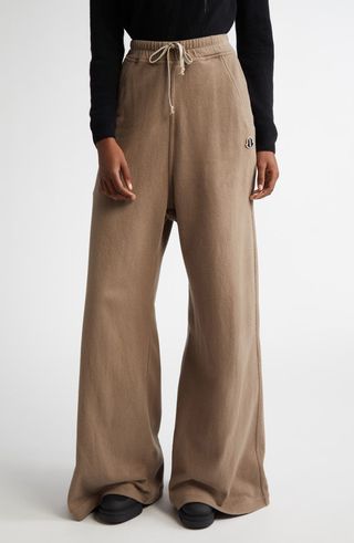 Belas Wide Leg Cotton Sweatpants