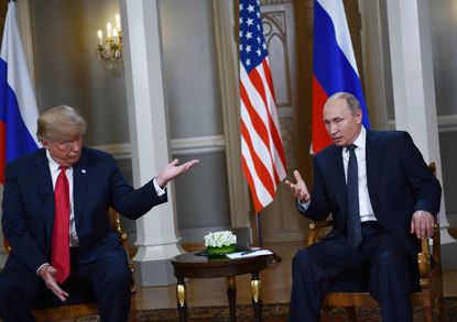 Trump and Vladimir Putin