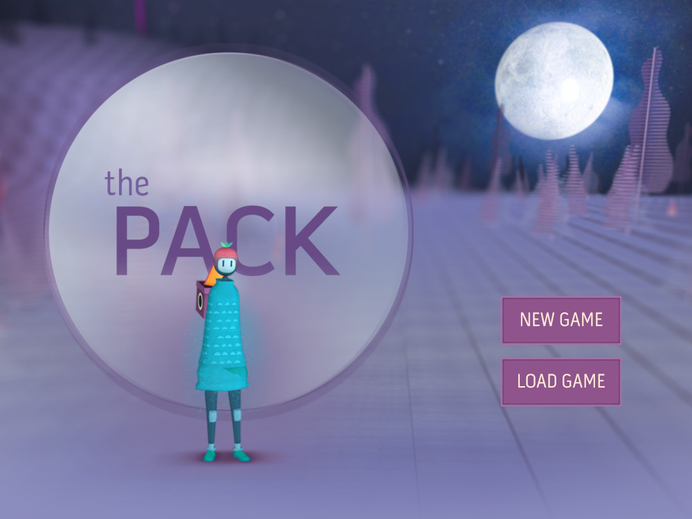 Screenshot of The Pack homepage
