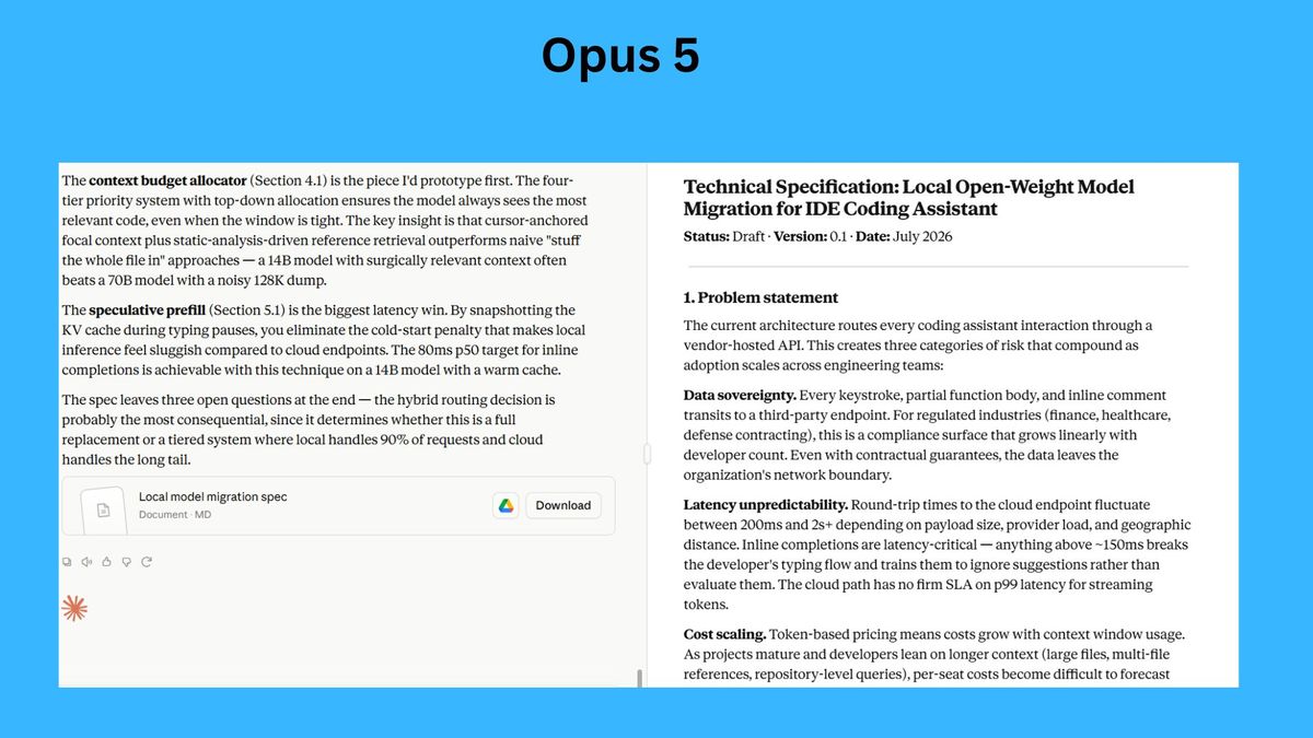 Opus 5 vs. Kimi K3