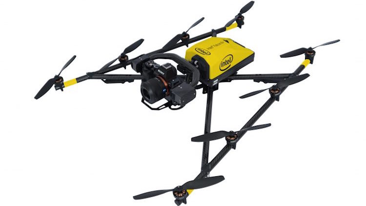 Stampede to Distribute Intel Falcon 8+ Drone