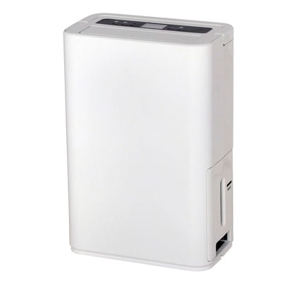 compact white dehumidifier