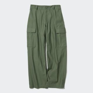Uniqlo wide leg cargo pants