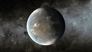 Kepler-62f Exoplanet Image