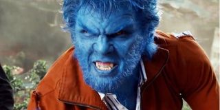 X-Men: Days of Future Past Nicholas Hoult angry Beast face