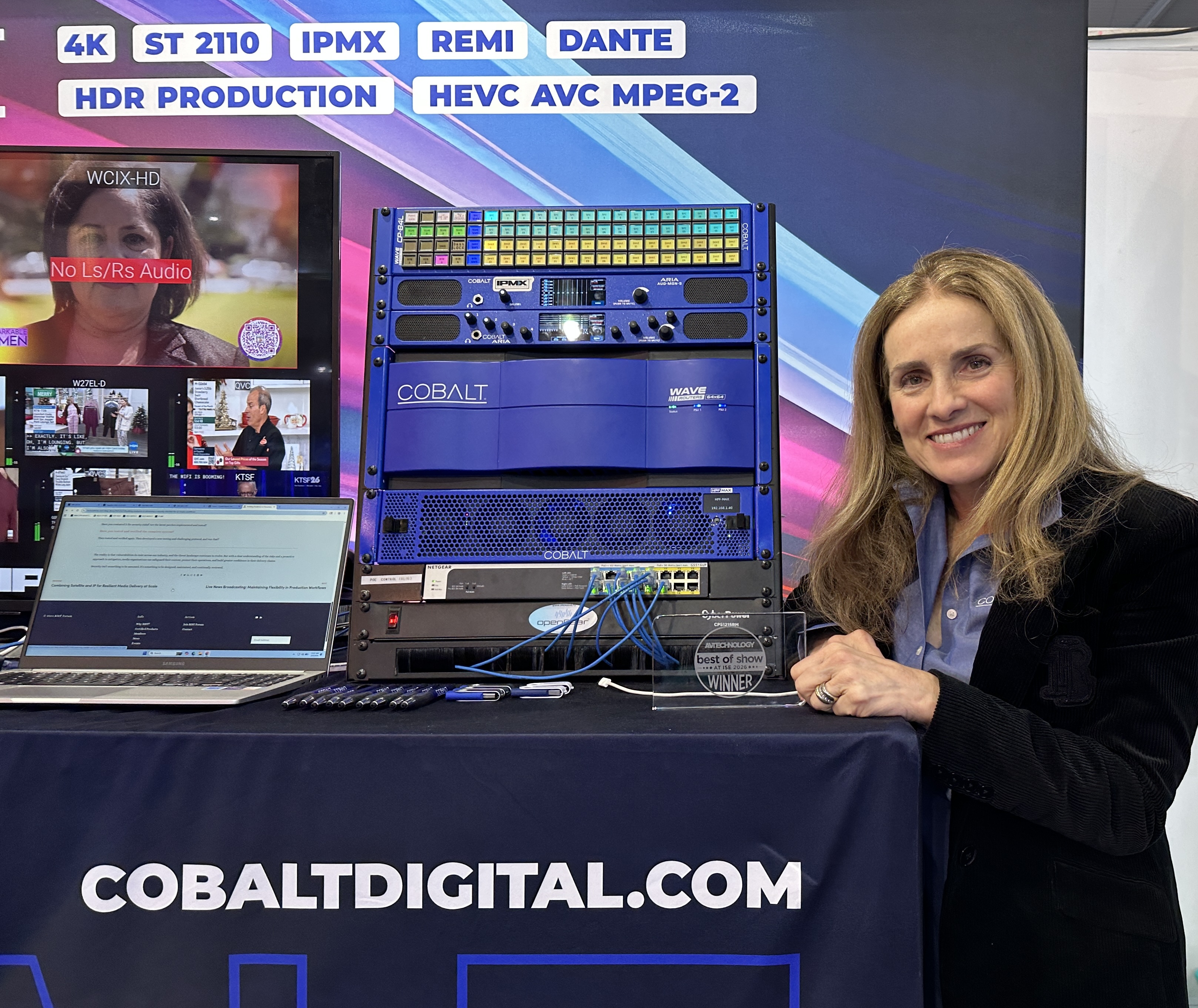 Suzana Brady, SVP of worldwide sales and marketing at Cobalt Digital