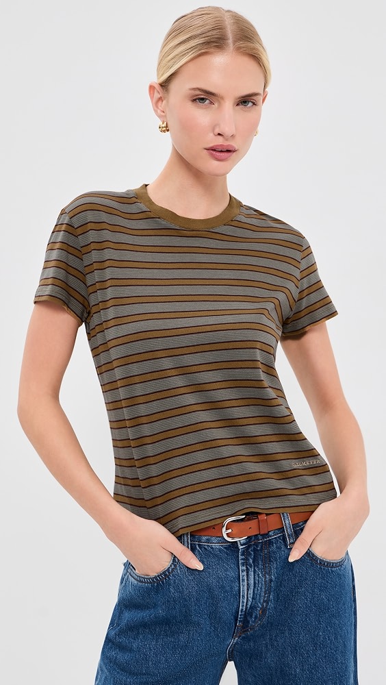 Kenzie T-Shirt - Mist Stripe
