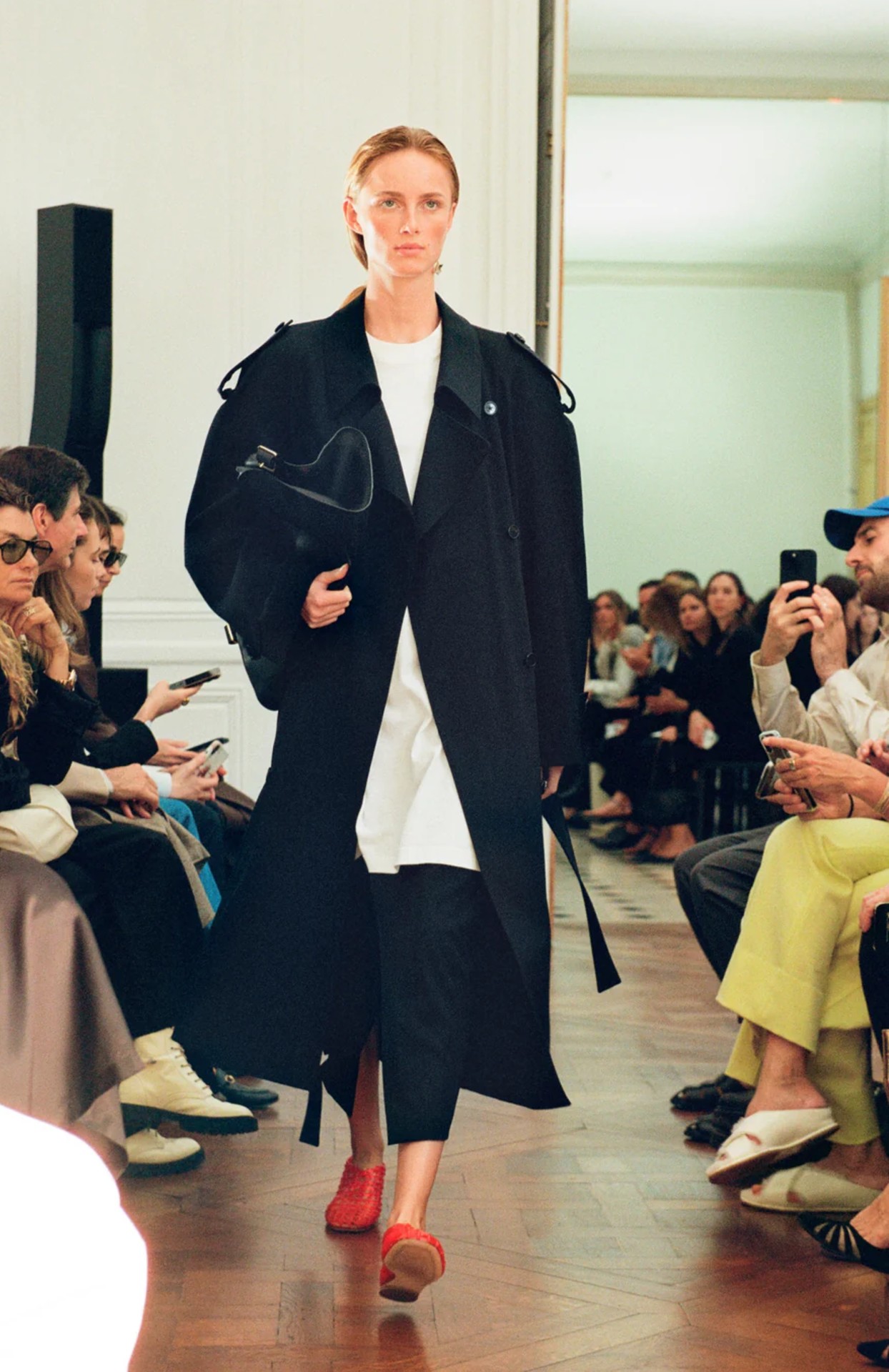 An image of The Row's summer runway.