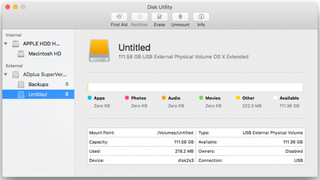 disk utility untitledpartition