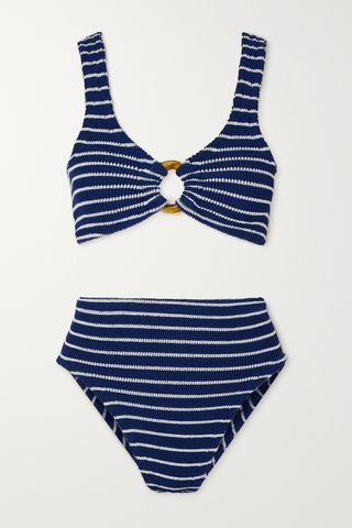 Nadine Striped Seersucker Bikini