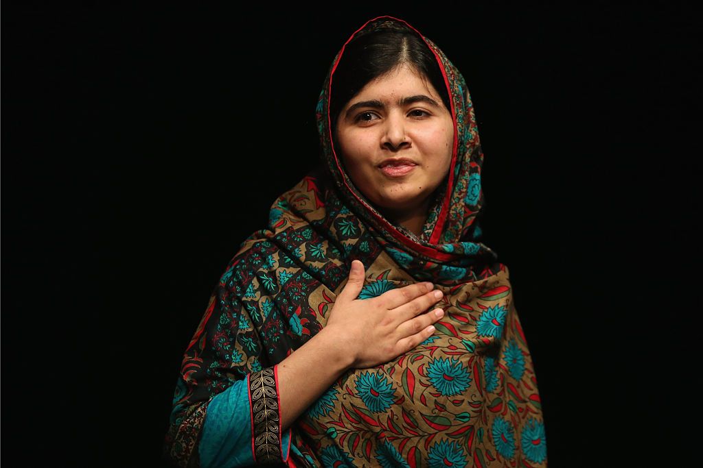 Malala Yousafzai.