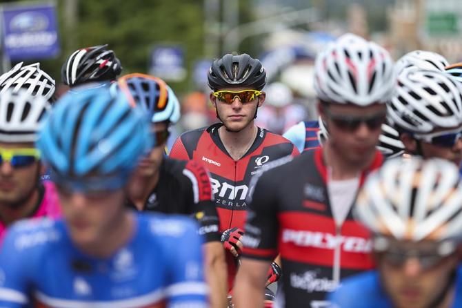 Jesse Kerrison lines up in his BMC colours