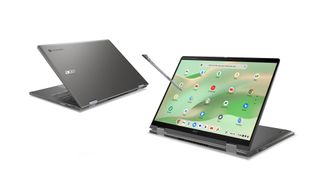 Acer Chromebook Spin 714 renders with stylus